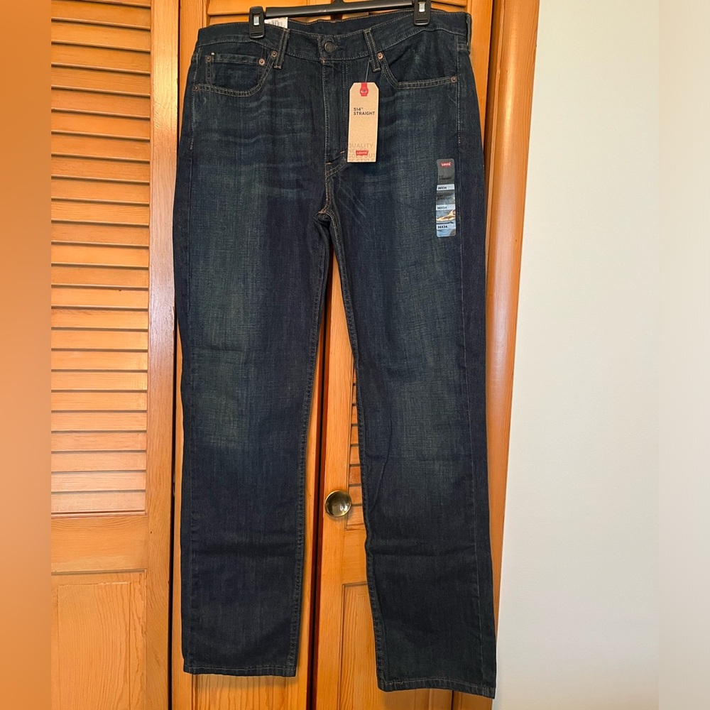 Men’s 514 Straight Levi’s Jeans- 36x34- NWT